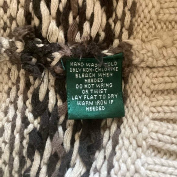 Ralph Lauren Full Zip Cardigan 1X - Picture 4 of 8